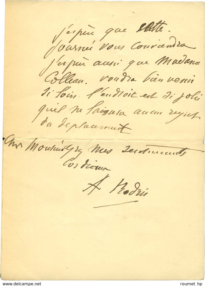 RODIN Auguste (1840-1917), Sculpteur. - Other & Unclassified