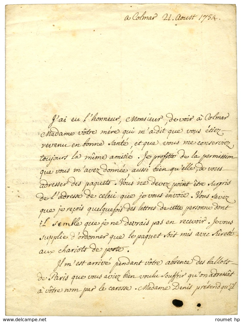 VOLTAIRE, François-Marie Arouet, Dit (1694-1778), écrivain Et Philosophe. - Altri & Non Classificati