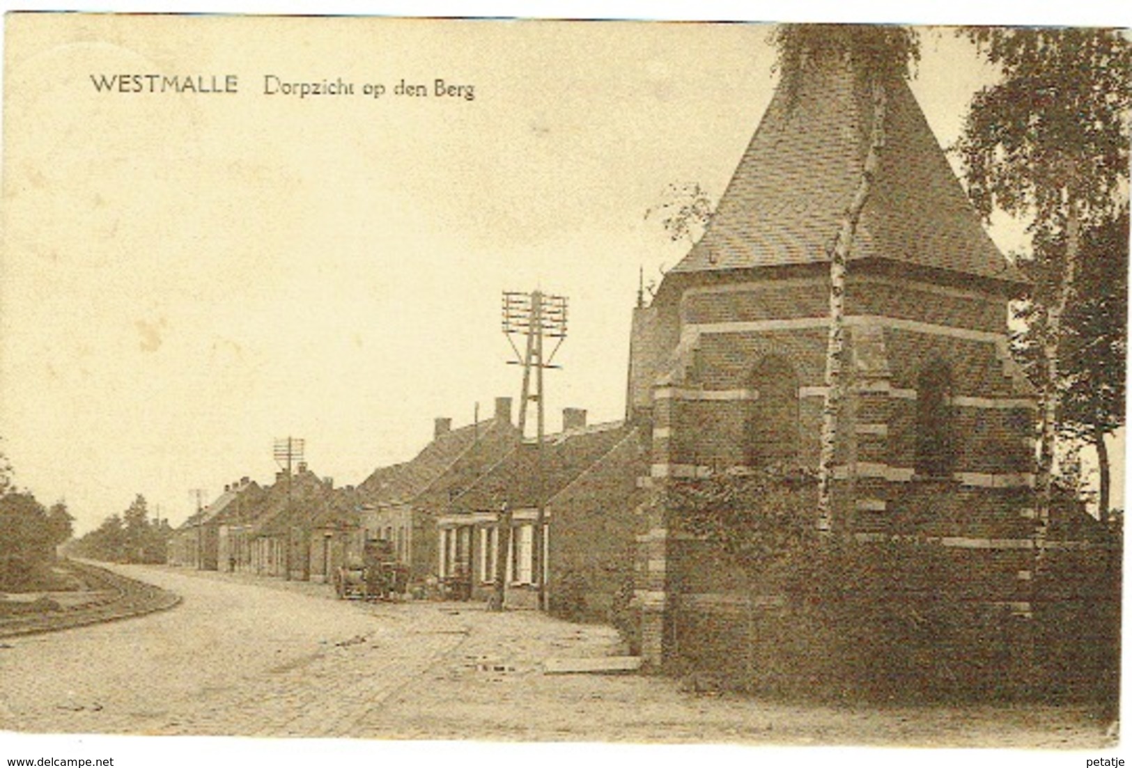 Westmalle , Dorpzicht - Malle