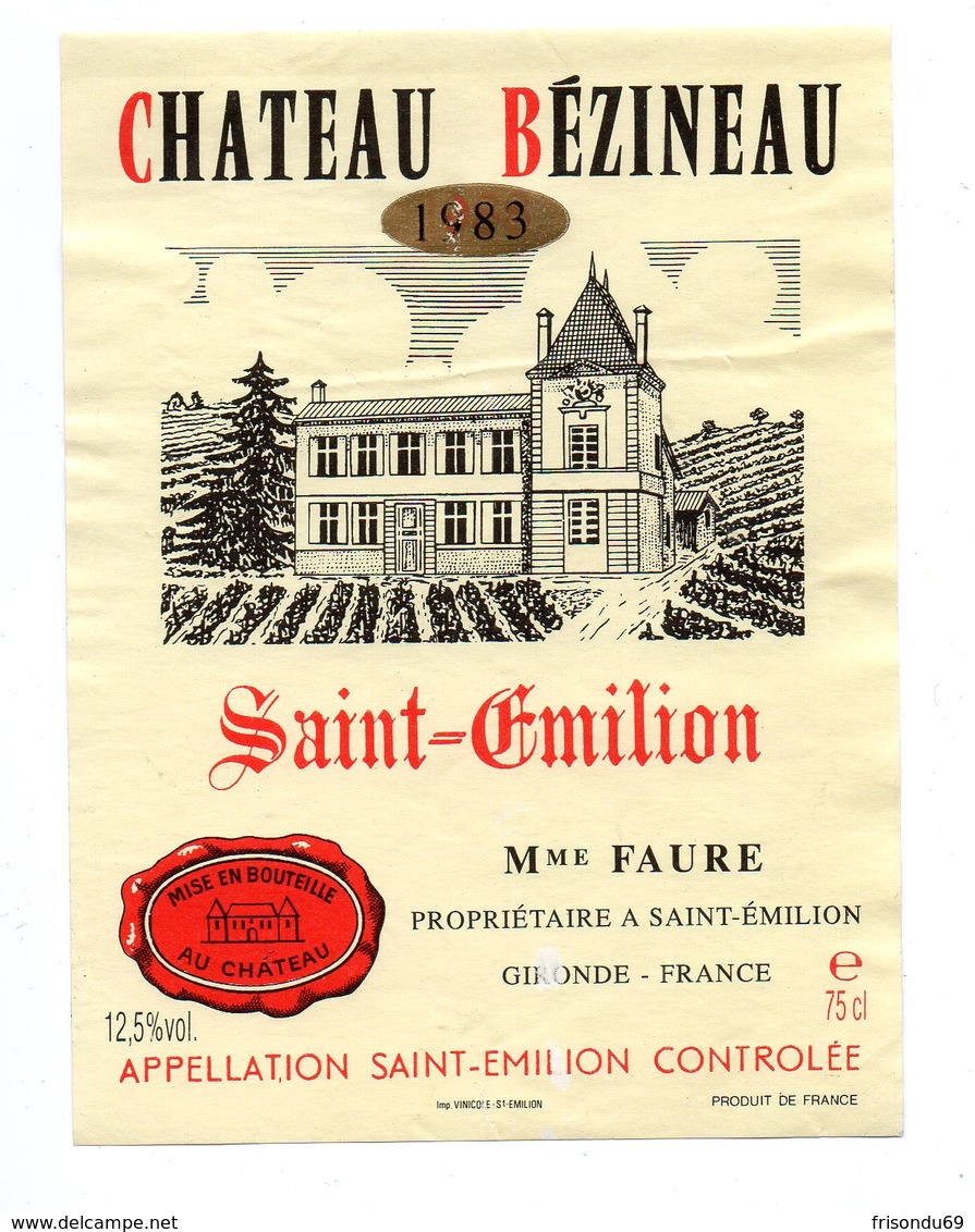 Etiquette De Vin - Pétrus - Pomerol - 1976 . - Rouges