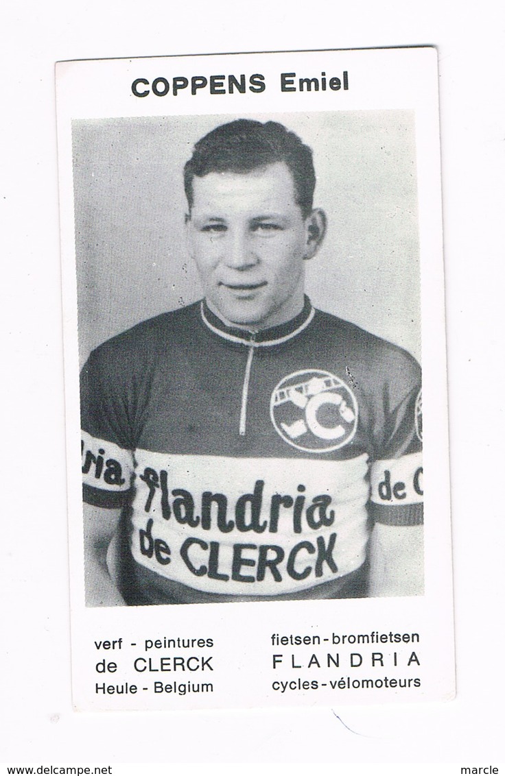 COPPENS Emiel  Wielrenner Coureur Cycliste  Flandria - Cyclisme