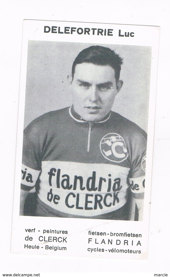 DELEFORTERIE LUC Wielrenner Coureur Cycliste  Flandria - Cycling