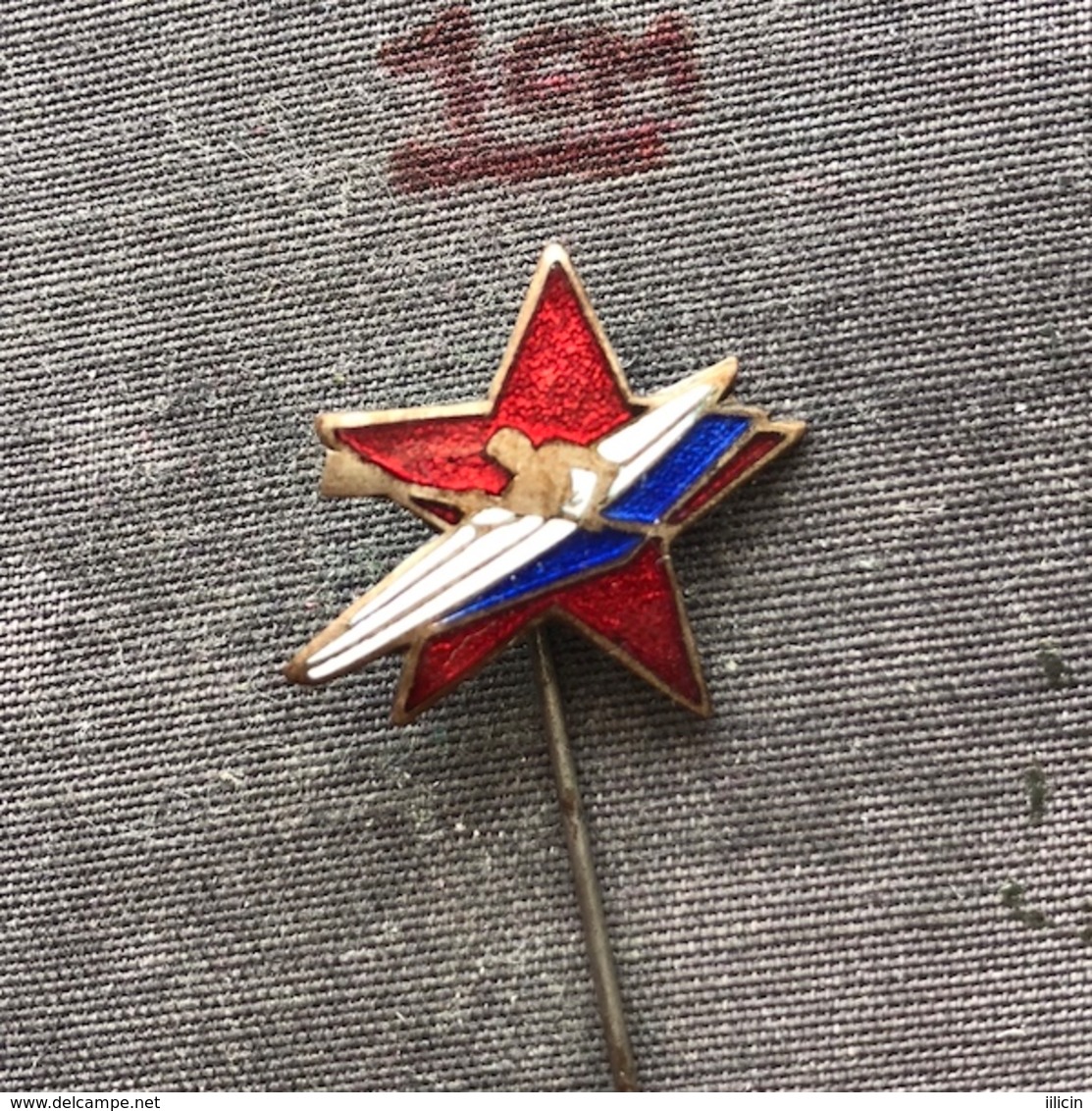 Badge Pin ZN006976 - Rowing / Kayak / Canoe Yugoslavia Federation Association Union - Canoeing, Kayak