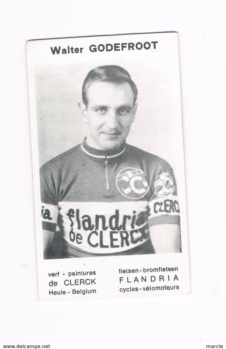 GODEFROOT Walter  Wielrenner Coureur Cycliste  Flandria - Cyclisme