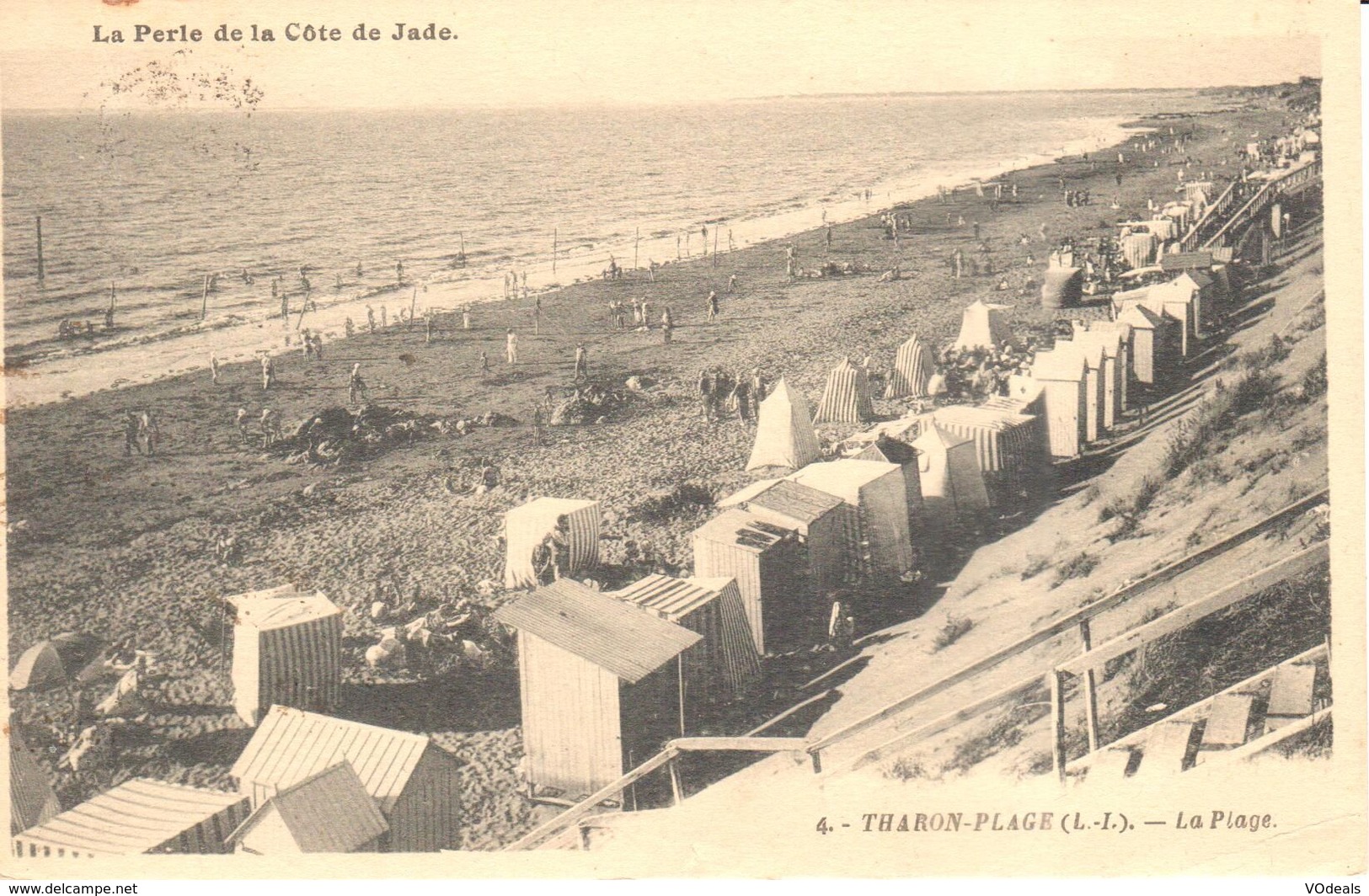 (44) Loire Atlantique - CPA - Tharon-Plage - La Plage - Les Perles De La Côte De Jade - Tharon-Plage