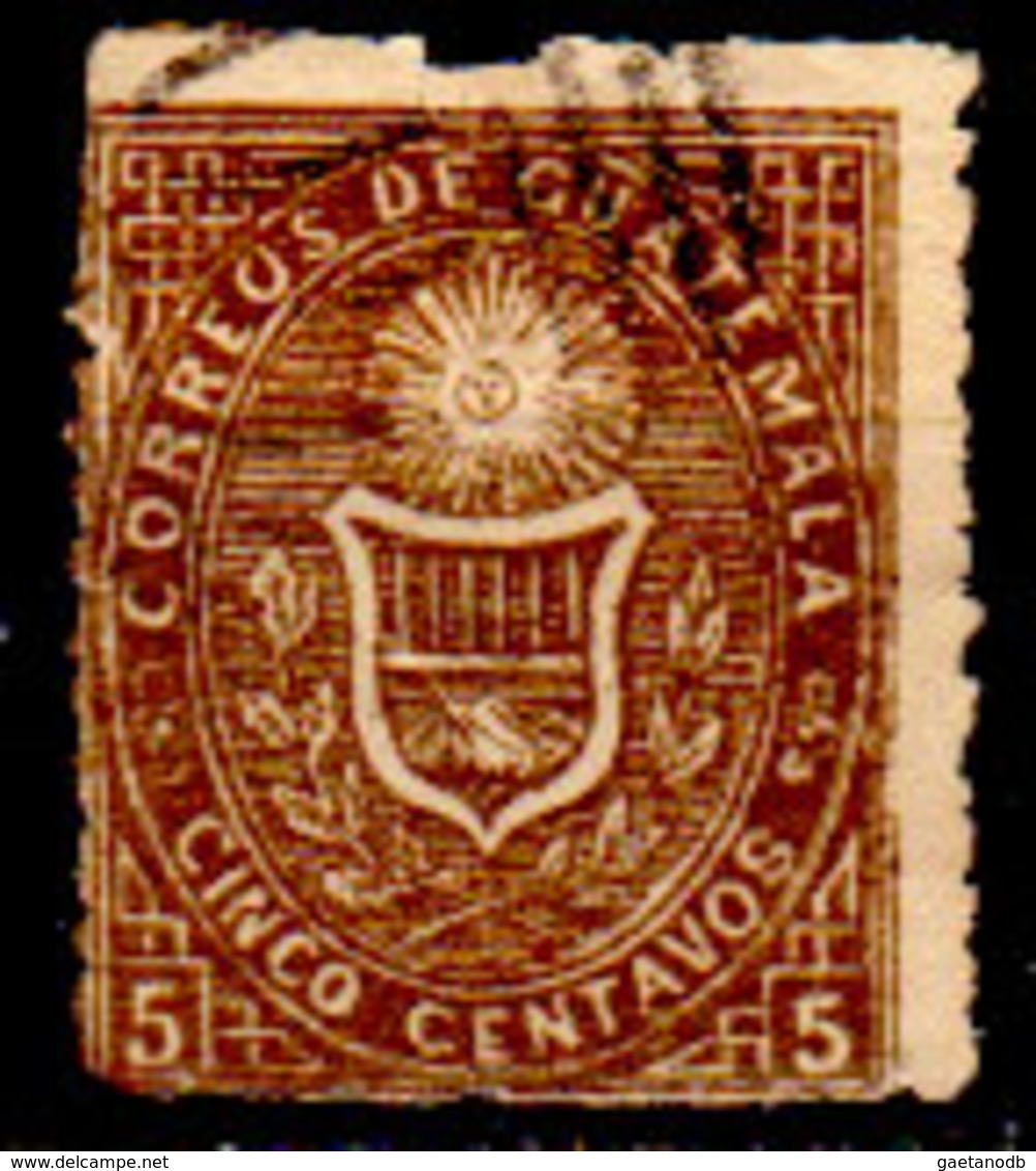 Guatemala-0006 - Emissione 1871 (o) Used - - Guatemala