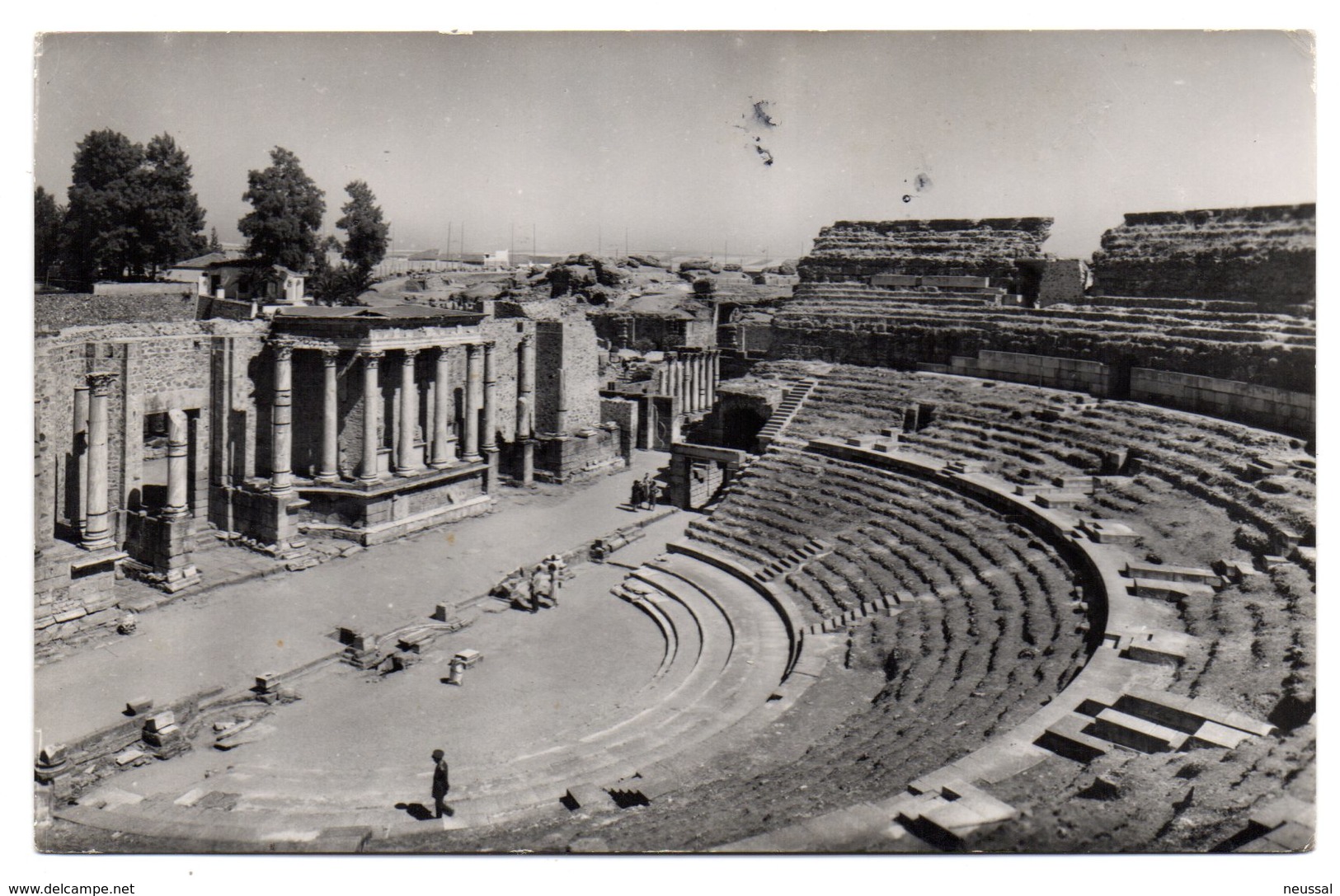 Tarjeta Postal De Merida. Teatro Romano. - Mérida