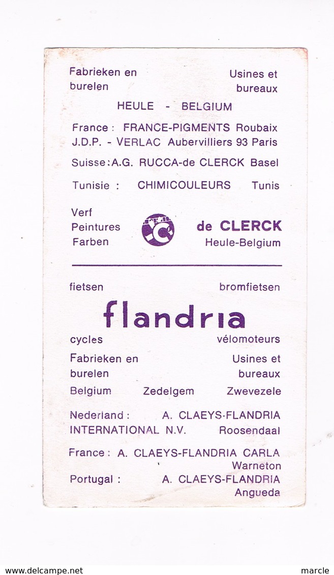 PLANCKAERT André  Wielrenner Coureur Cycliste  Flandria - Cyclisme