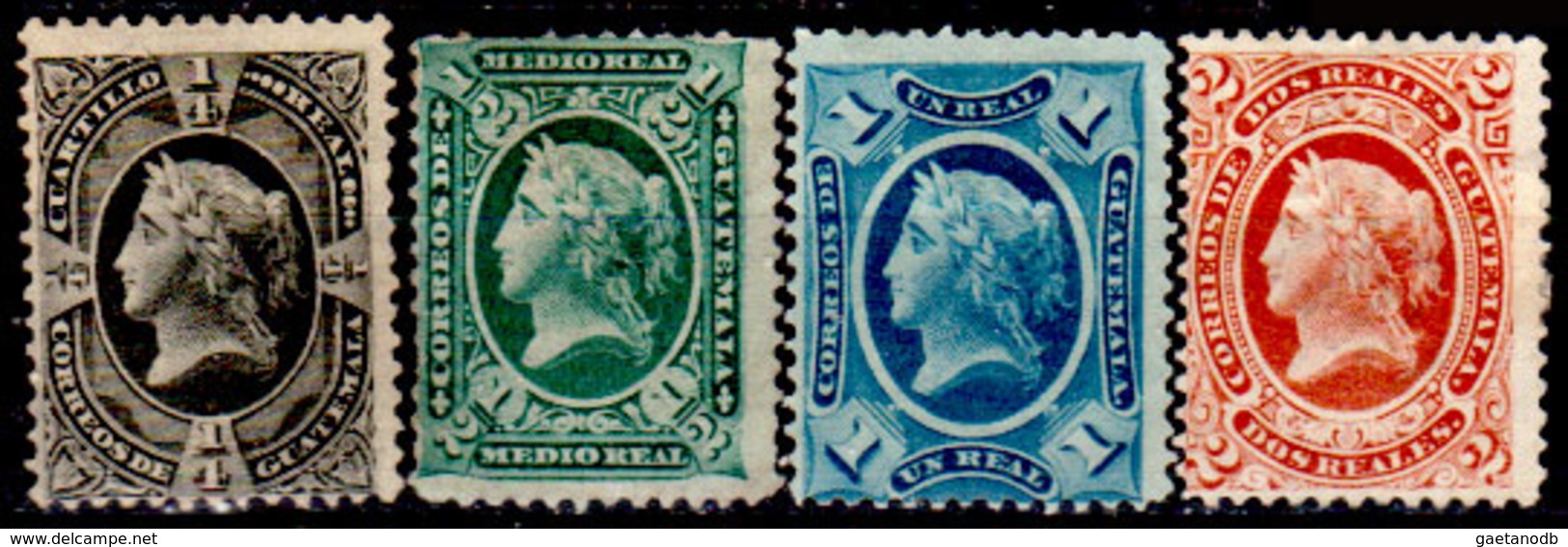 Guatemala-0012 - Emissione 1875 (sg) NG - - Guatemala