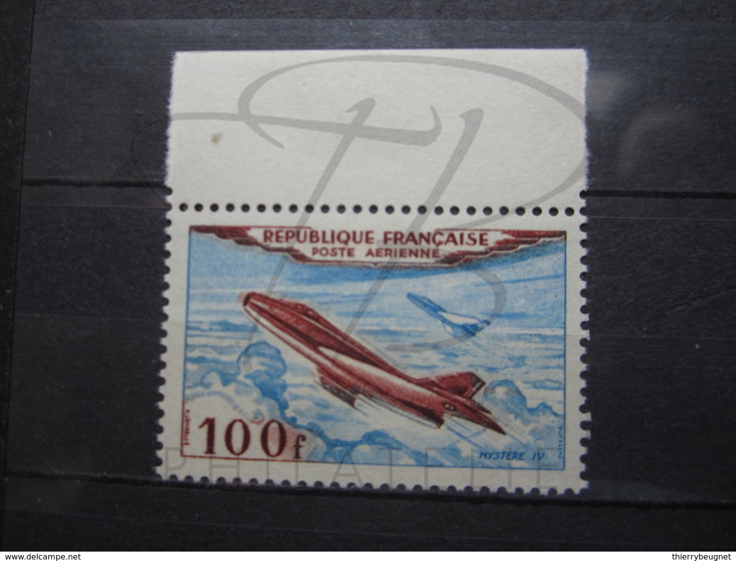 VEND BEAU TIMBRE DE POSTE AERIENNE DE FRANCE N° 30 + BDF , XX !!! (b) - 1927-1959 Neufs