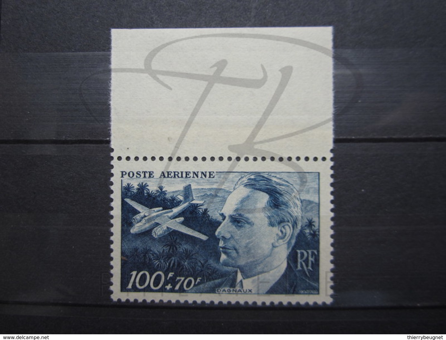 VEND BEAU TIMBRE DE POSTE AERIENNE DE FRANCE N° 22 + BDF , XX !!! (a) - 1927-1959 Neufs