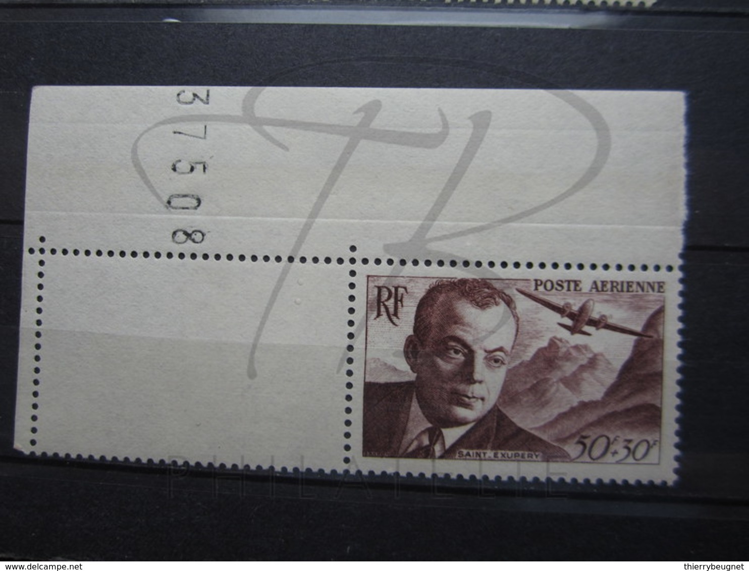 VEND BEAU TIMBRE DE POSTE AERIENNE DE FRANCE N° 21 + 2 BDF , XX !!! - 1927-1959 Mint/hinged