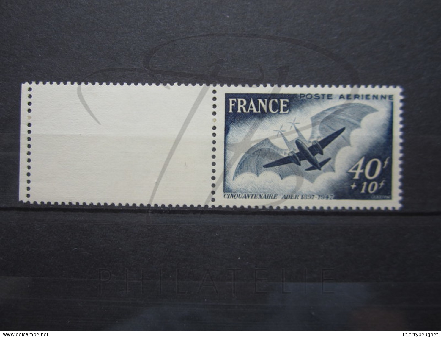 VEND BEAU TIMBRE DE POSTE AERIENNE DE FRANCE N° 23 + BDF , XX !!! - 1927-1959 Neufs