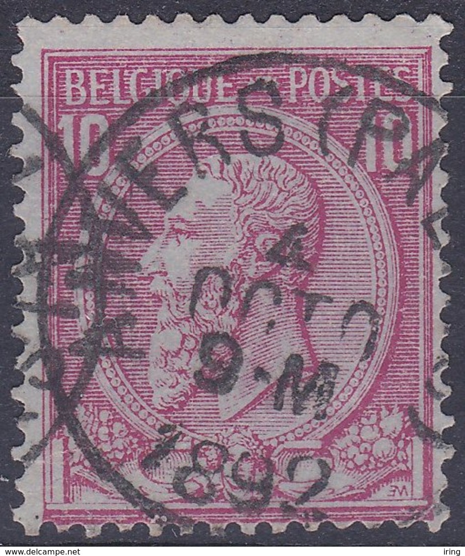 46 Stempel ANVERS - 1884-1891 Léopold II