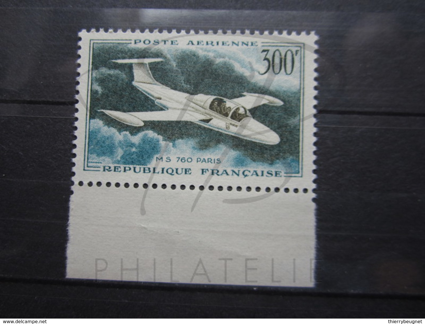 VEND BEAU TIMBRE DE POSTE AERIENNE DE FRANCE N° 35 + BDF , XX !!! (b) - 1927-1959 Neufs