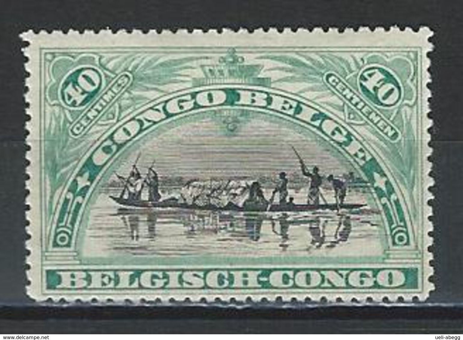 Belgisch Kongo Mi 19 * - Unused Stamps