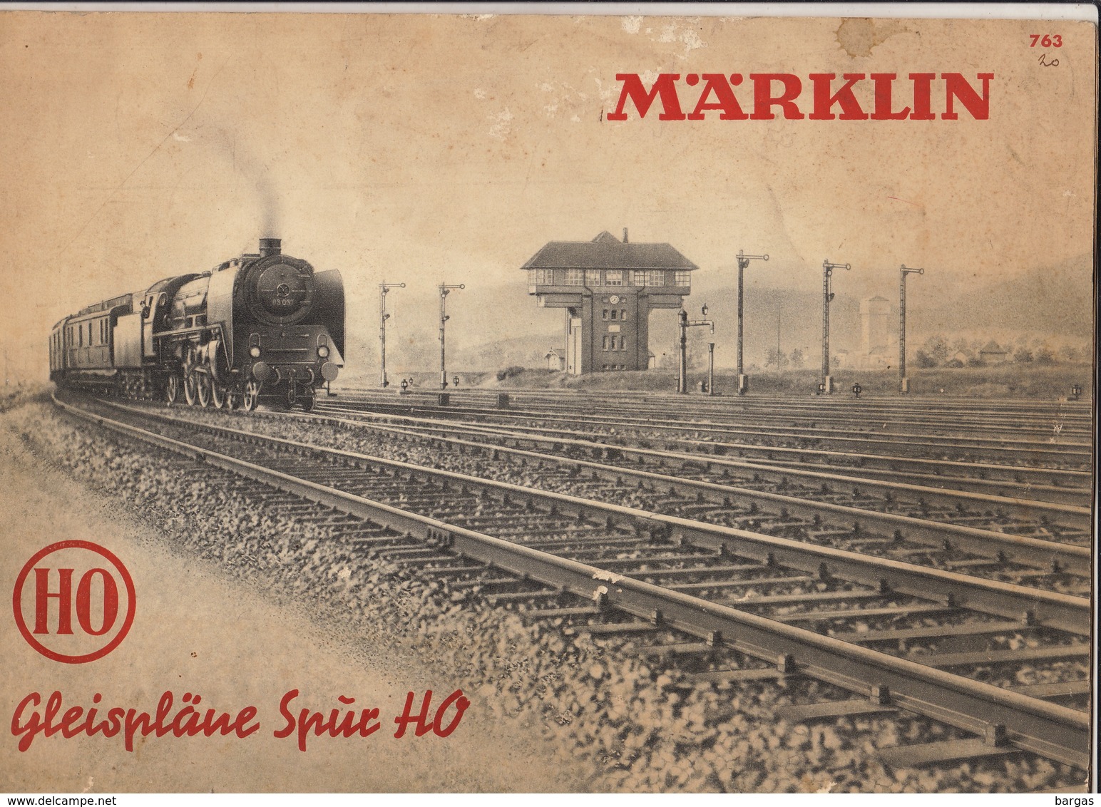 Catalogue Marklin Train Signaux Modèles - Autres & Non Classés