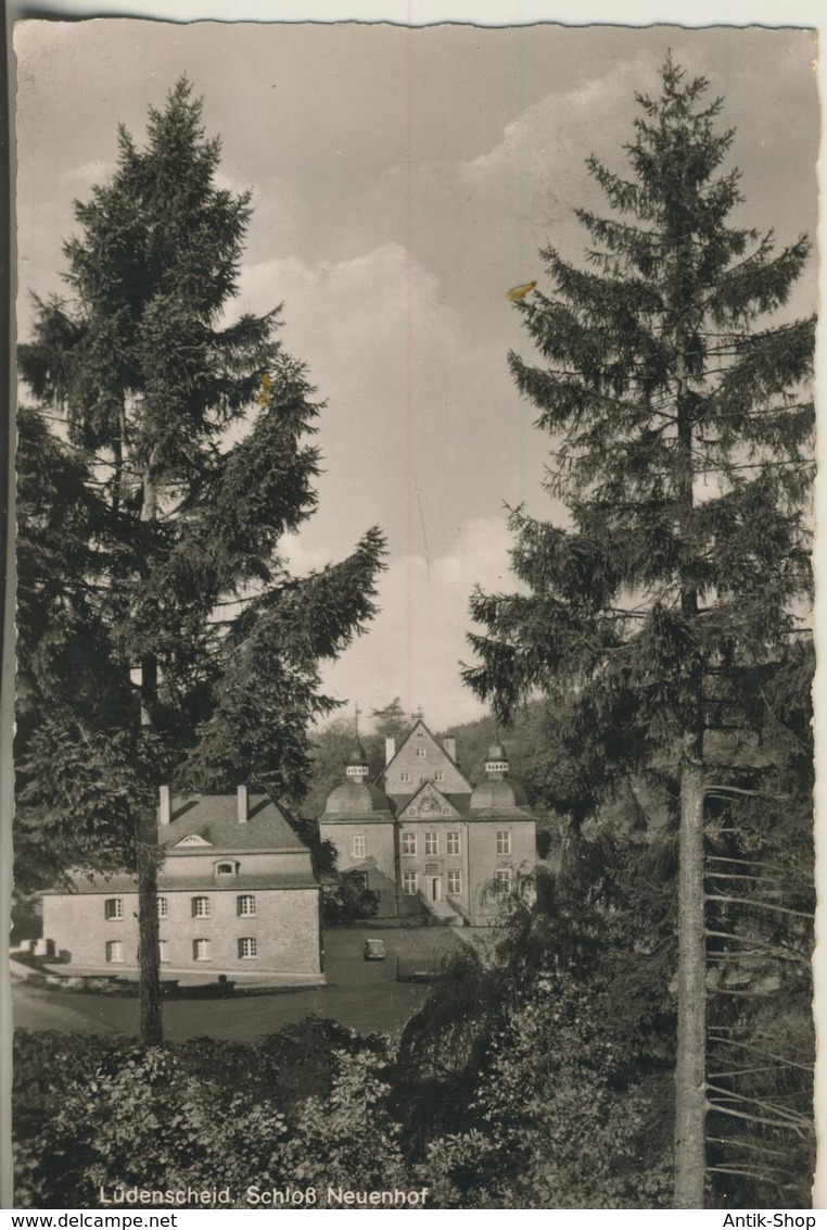 Lüdenscheid V. 1954  Schloß Neuenhof  (317) - Luedenscheid