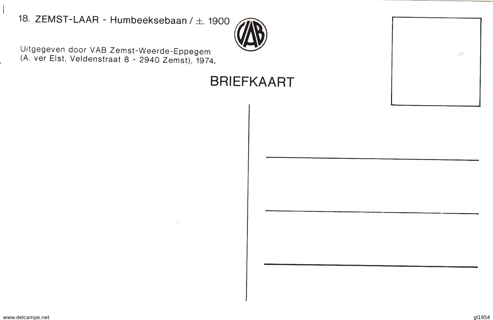 Zemst, Dorpzicht- Humbeeksebaan - Zemst