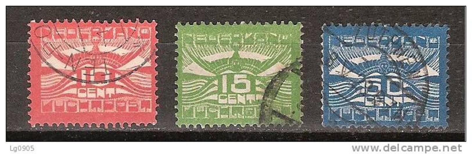 NVPH Nederland Netherlands Pays Bas Niederlande Holanda 1-3 Used ; Luchtpost, Airmail, Poste Aerianne, Correo Aereo - Luchtpost