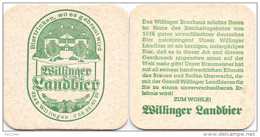 #D208-137 Viltje Willinger Landbier - Sous-bocks