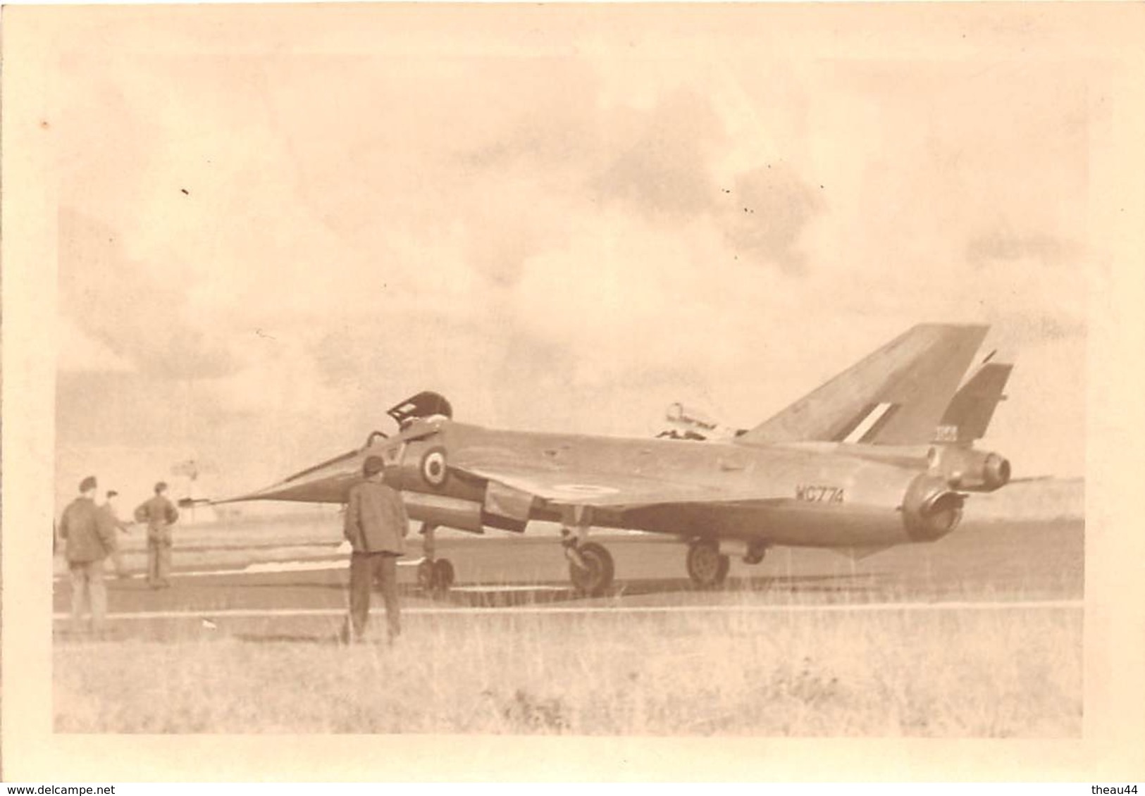 Cliché D'un Avion De Chasse " FAREY-DELTA F2 " Record Du Monde De Vitesse 1956 -  Voir Description - 1946-....: Moderne