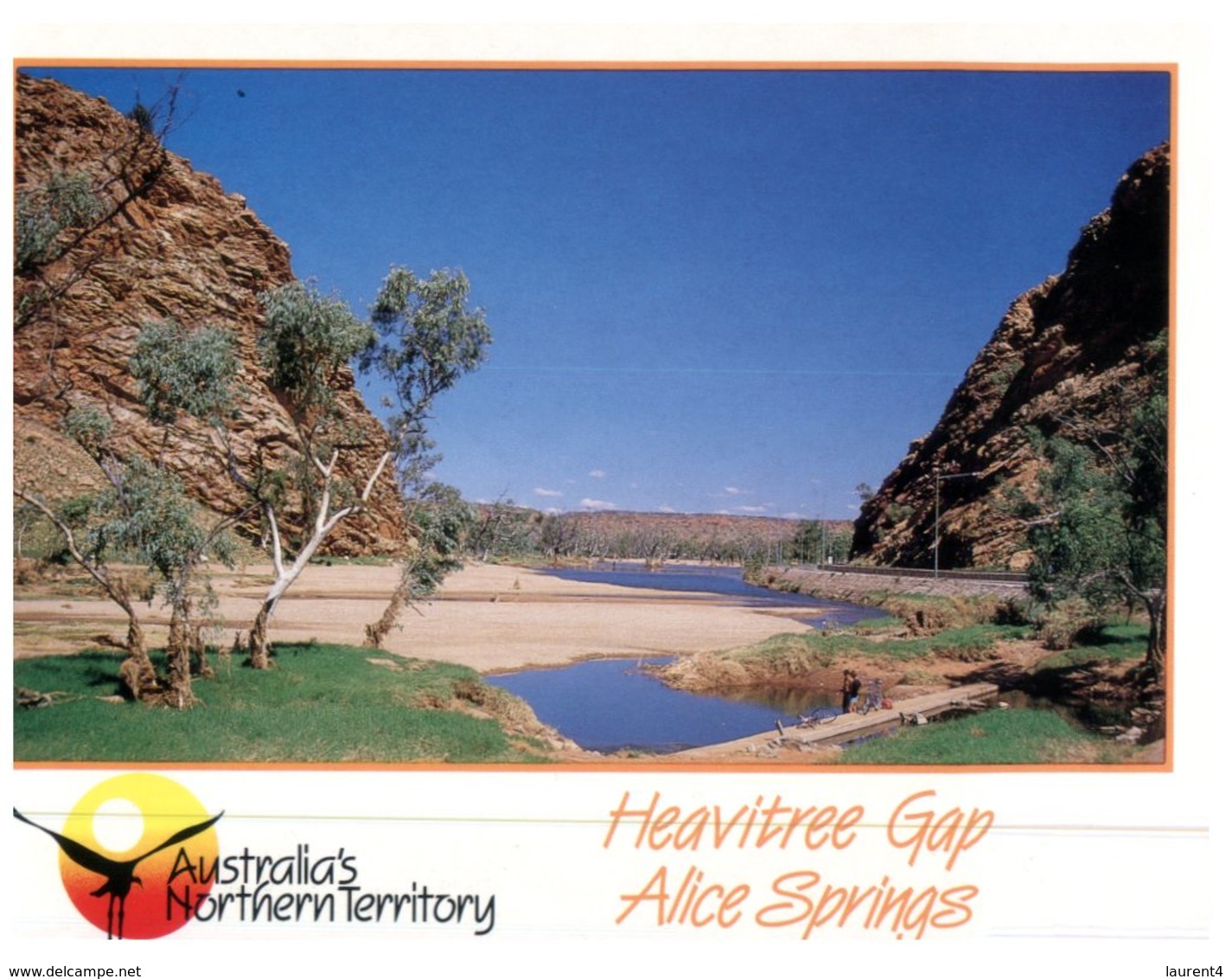 (1000) Australia - NT -  Alice Springs Heavetree Gap - Alice Springs