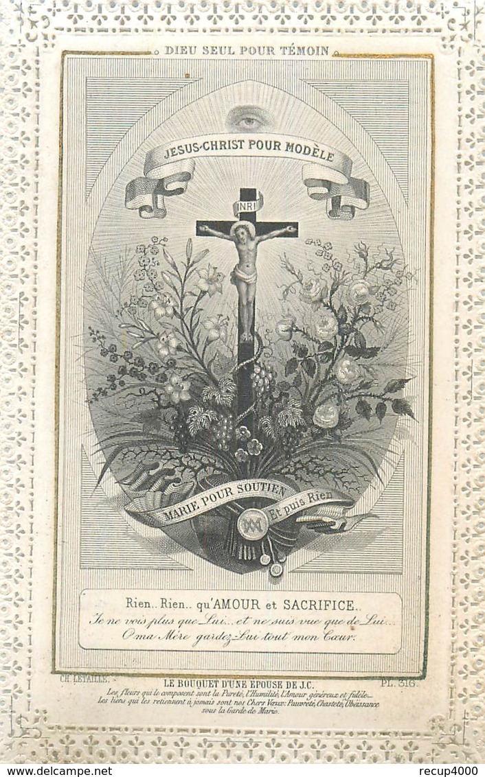 IMAGES RELIGIEUSES  Canivet Mécanique    2scans - Images Religieuses