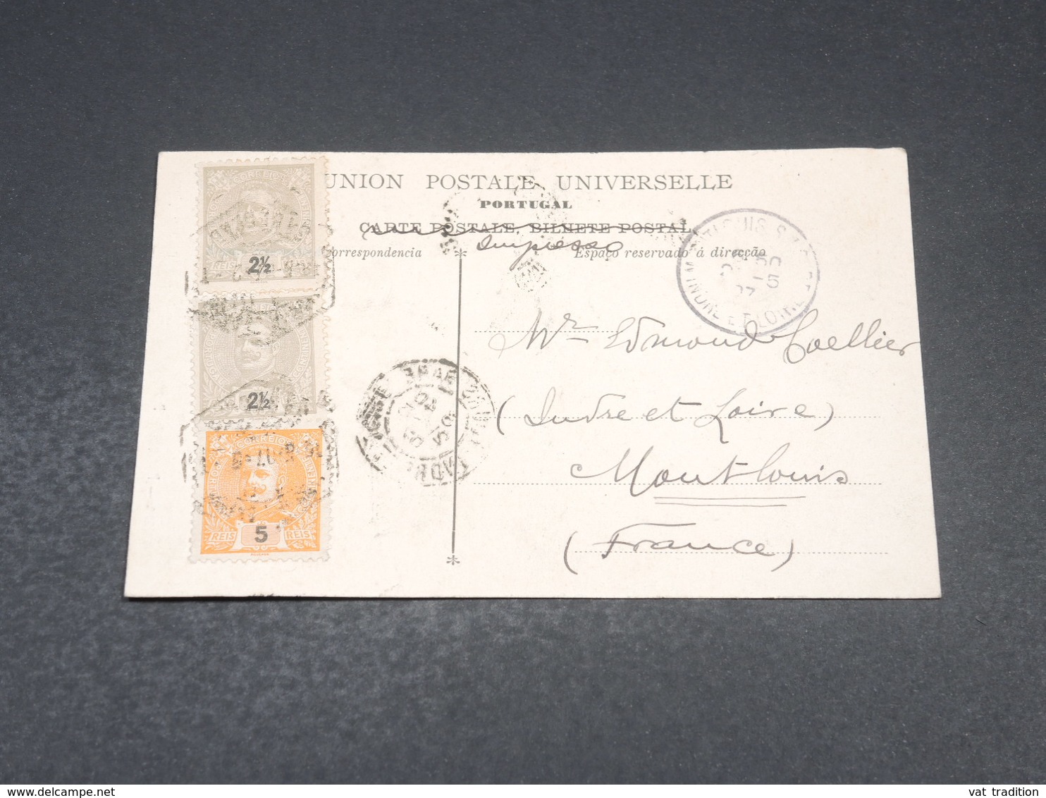 PORTUGAL - Affranchissement  Sur Carte Postale En 1907 - L 18967 - Storia Postale