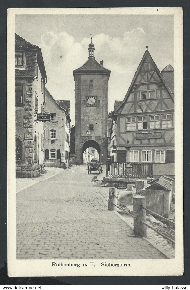 +++ CPA - Allemagne - ROTHENBURG O. T. Siebersturm     // - Ansbach