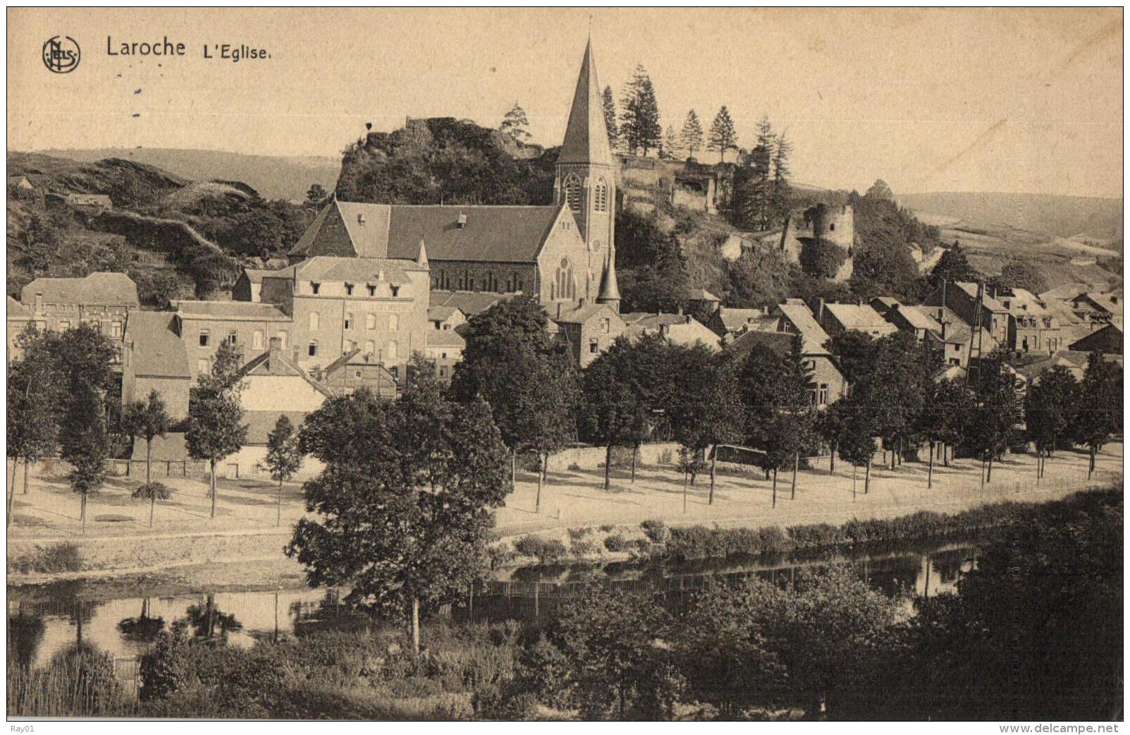 BELGIQUE - LUXEMBOURG - LAROCHE (5 Cartes) - L'Eglise - Panorama Pris Du Dister - Route D'Houffalize - Panorama -Le Pont - 5 - 99 Cartoline