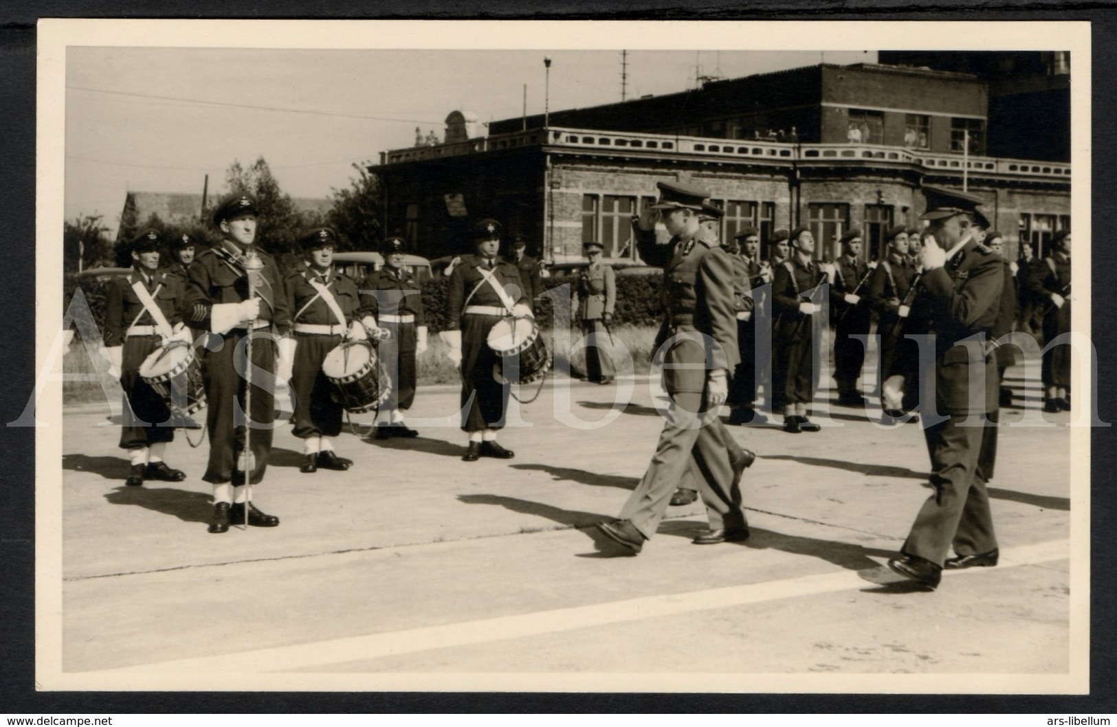 Photo Postcard / ROYALTY / België / Belgique / Prince Baudouin / Prins Boudewijn / Evere / 1950 - Aerodrome