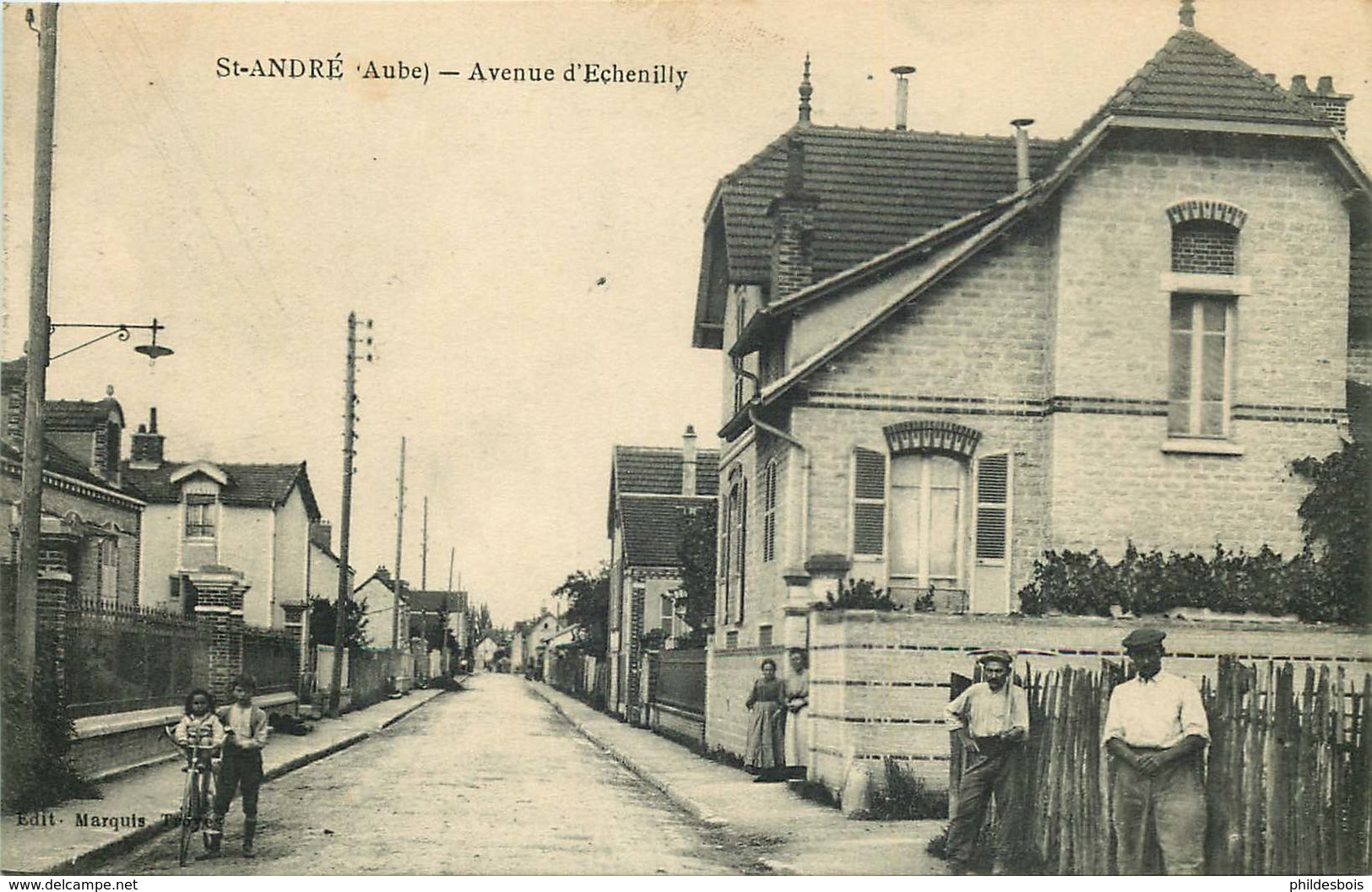 AUBE  SAINT ANDRE  Avenue  Echenilly - Autres & Non Classés