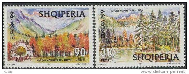 Cept 1999 Albanie Yvertn° 2446-47 *** MNH Cote 9,95 Euro - 1999