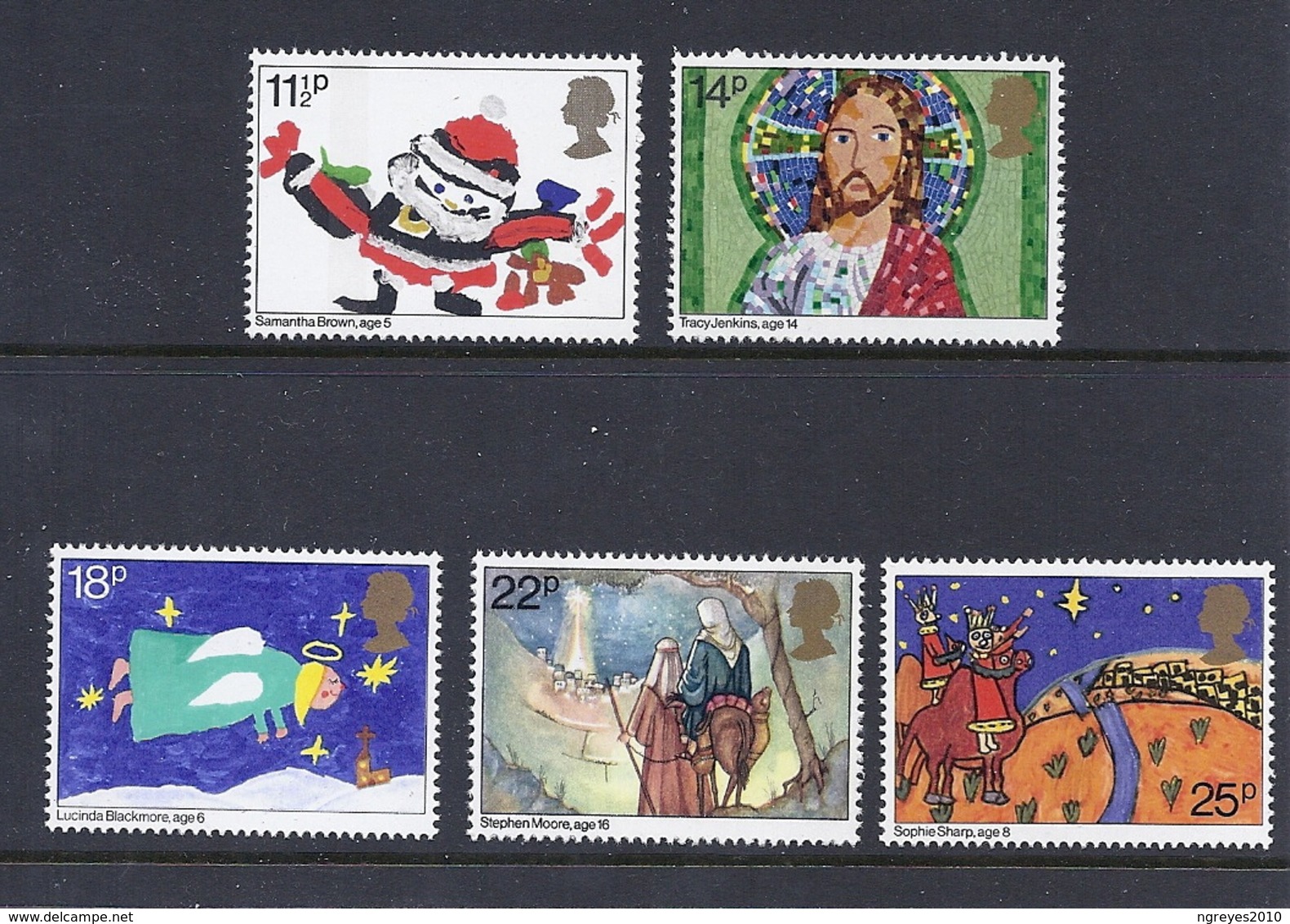 180030010  G.B.  YVERT  Nº  1011/5  **/MNH - Unused Stamps