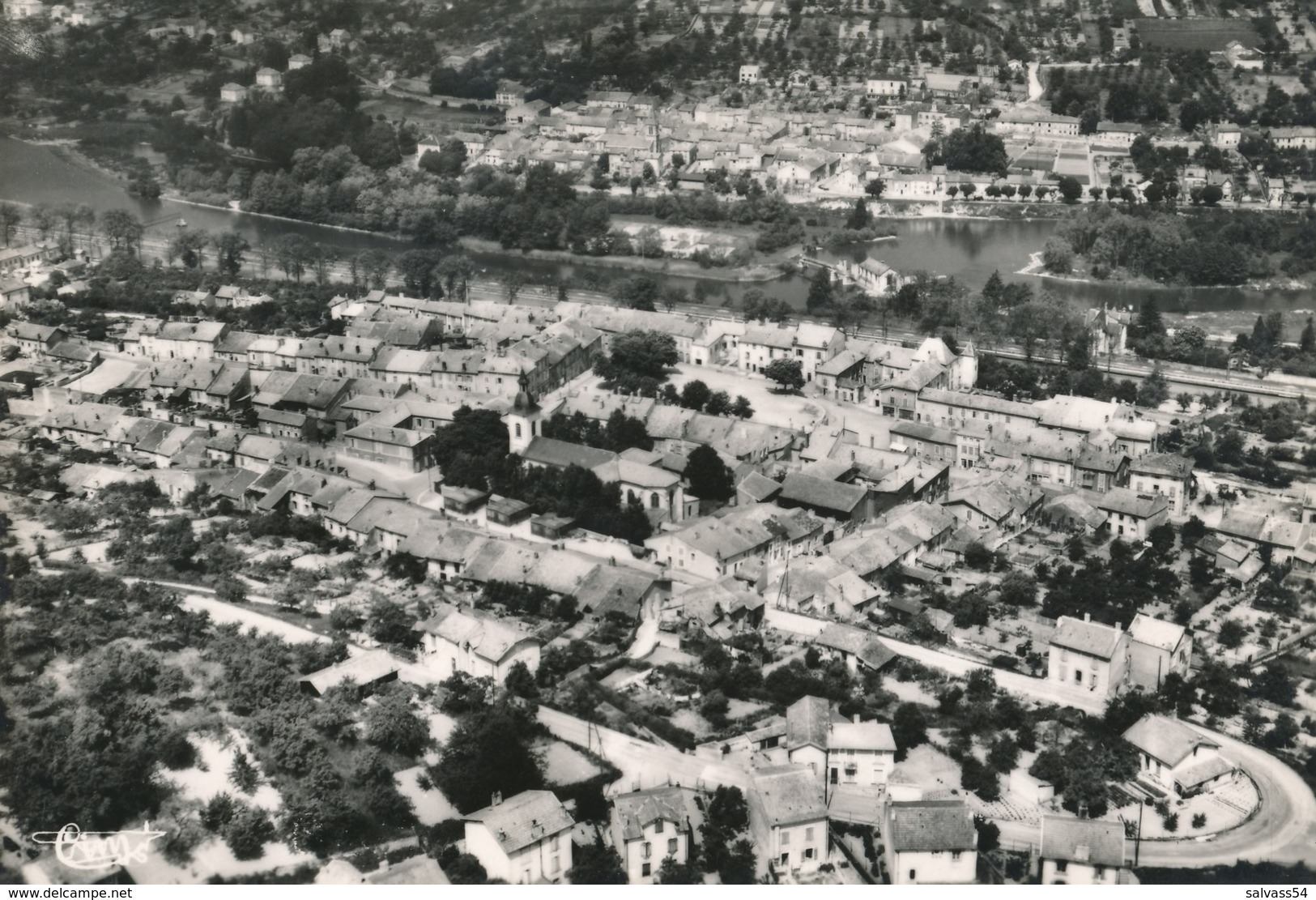 54) FROUARD : Vue Panoramique Aérienne - Frouard