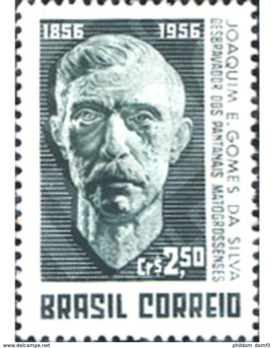 Ref. 168955 * MNH * - BRAZIL. 1957. CENTENARIO DEL NACIMIENTO DE JOAQUIN E. GOMÈS DA SILVA  - Neufs