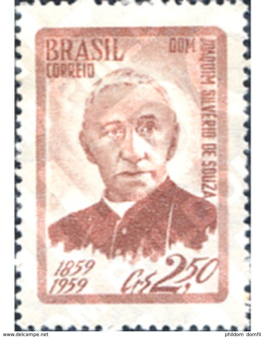 Ref. 169456 * MNH * - BRAZIL. 1959. CENTENARIO DEL NACIMIENTO DE DON JOAQUIN SILVEIRO DE SOUZA - Neufs