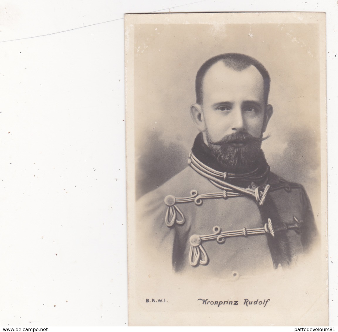 CPA Kronprinz Rudolf Von OSTERREICH - UNGARN - Personnages