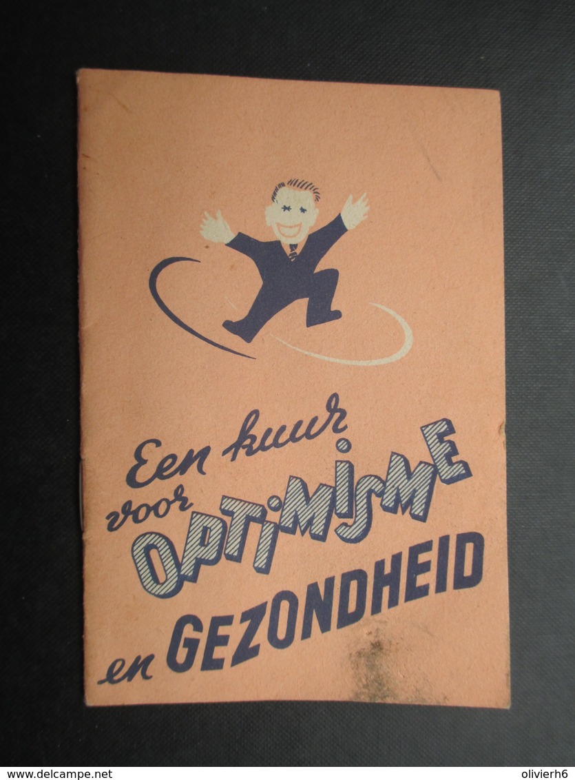 VP PETIT LIVRE PUBLICITAIRE (M1810) VICHY-THEE (3 Vues) Een Kuur Voor OPTIMISME En GEZONDHEID - Autres & Non Classés