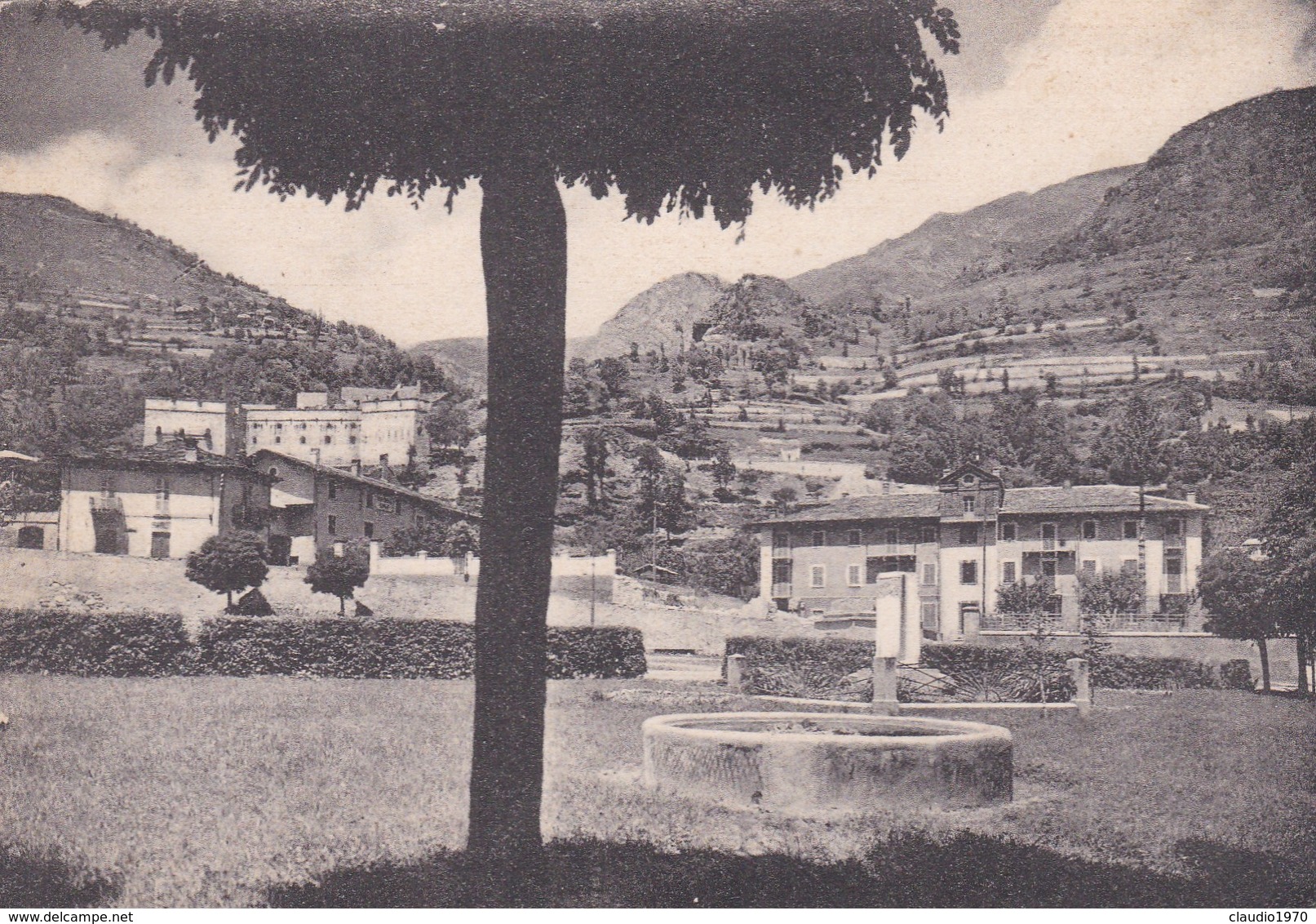 CARTOLINA - POSTCARD - CUNEO - VINADIO - VALLE STURA - M. 910 - PANORAMA - Cuneo