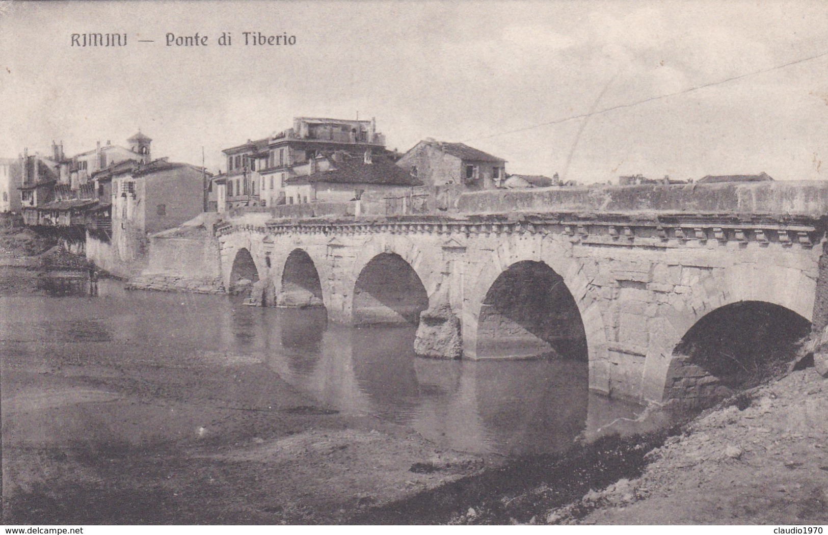 CARTOLINA - POSTCARD - CUNEO - VINADIO - VALLE STURA - M. 910 - PANORAMA - Rimini