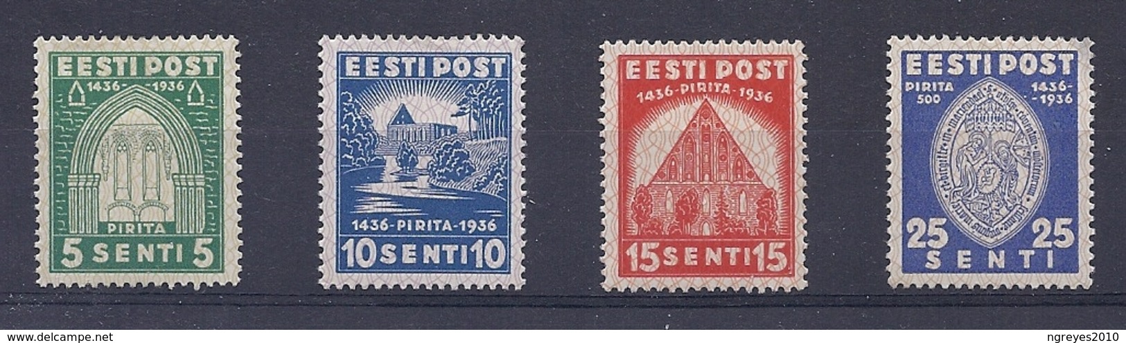 180030070   ESTONIA  YVERT  Nº  146/9  */MH - Estland