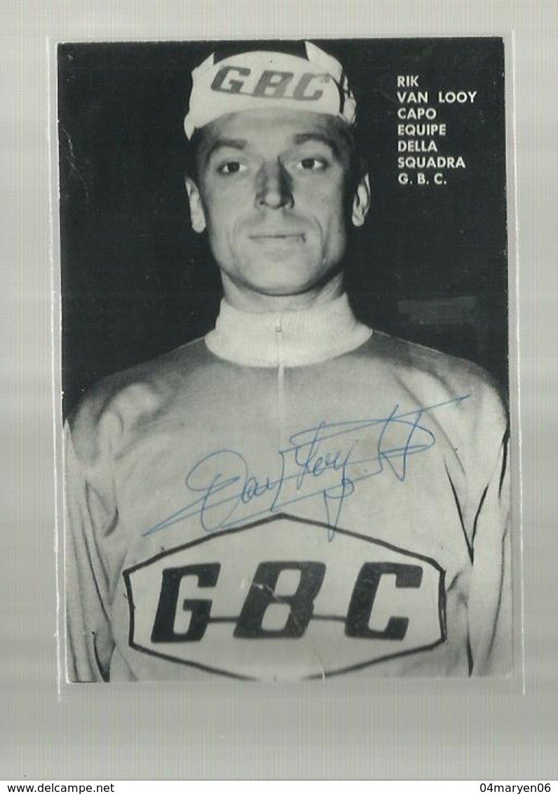 -*RIK  VAN  LOOY    .---------- .* = - Gesigneerde Reclamekaart - Cycling