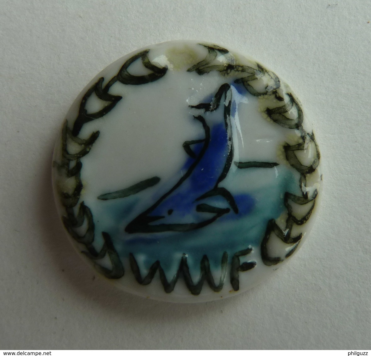 FEVE - WWF MEDAILLON DAUPHIN 1986 - Animaux