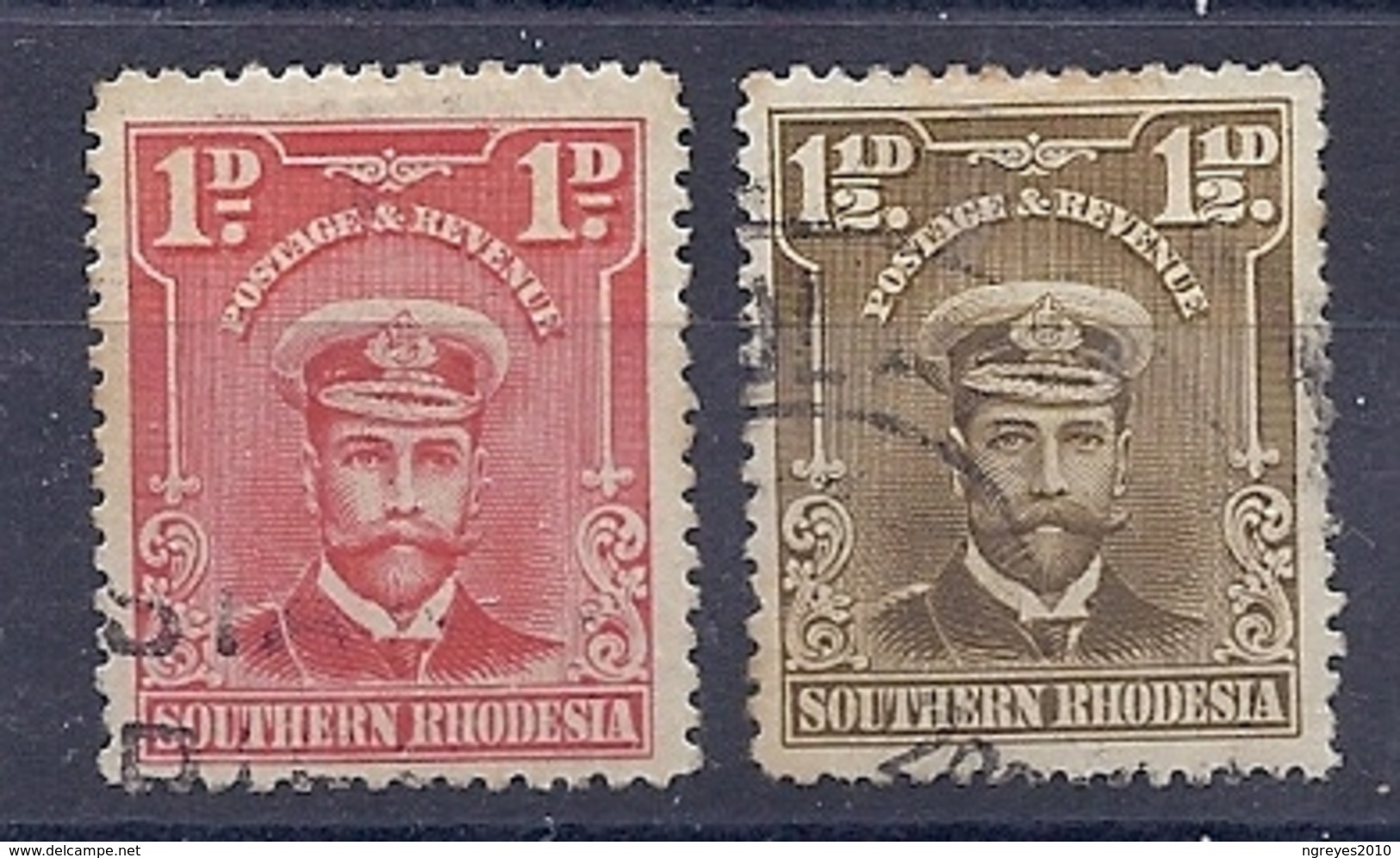 180030095   SOUTHERN  RHODESIA  YVERT  Nº  2/3 - Southern Rhodesia (...-1964)