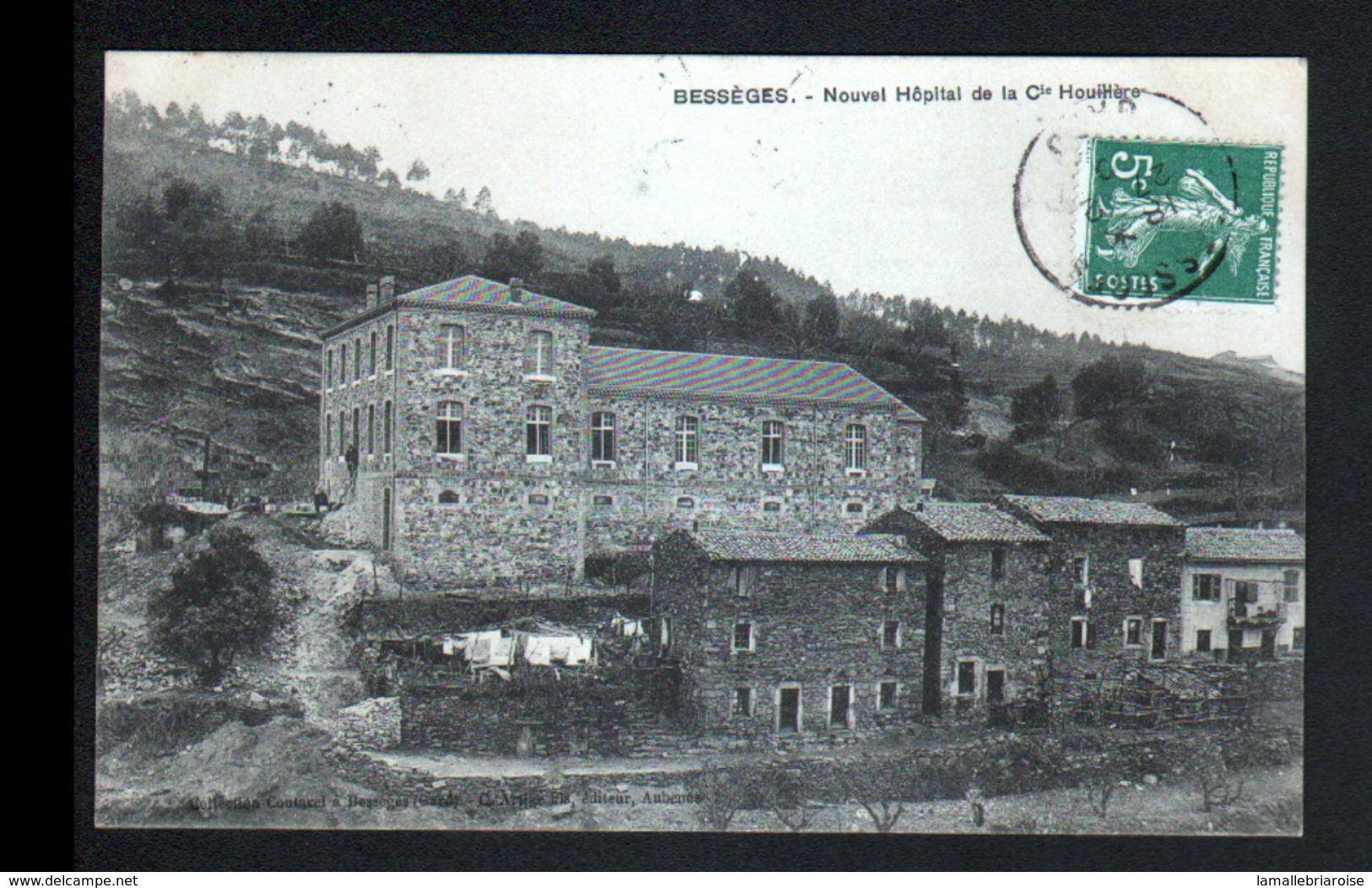 30, Besseges, Nouvel Hopital De La Cie Houillere - Bessèges