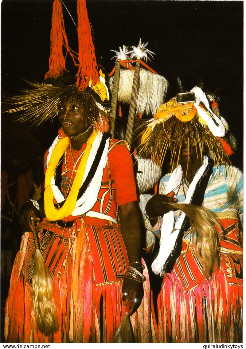 Danseurs Somba Tamerma BENIN SUPERBE CPSM 15X10,5 Animée Bon état Voir Scans - Benin