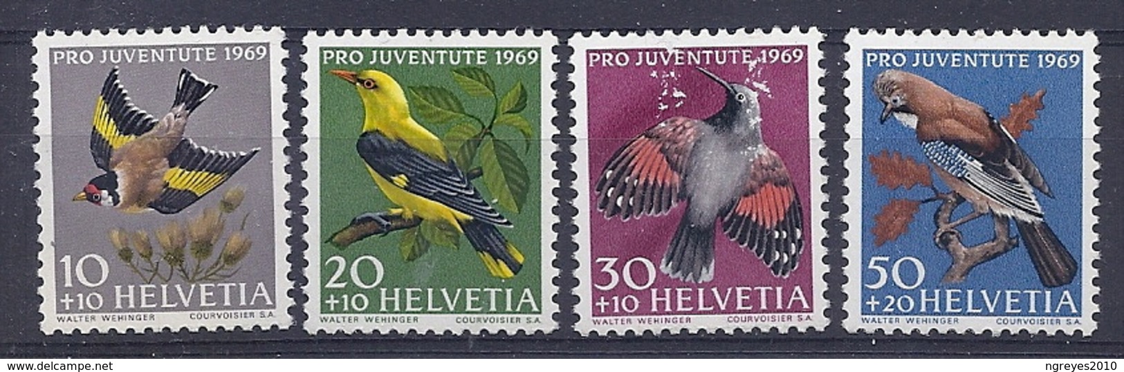 180030142  SUIZA  YVERT  Nº 846/9  MH/MNH - Ungebraucht