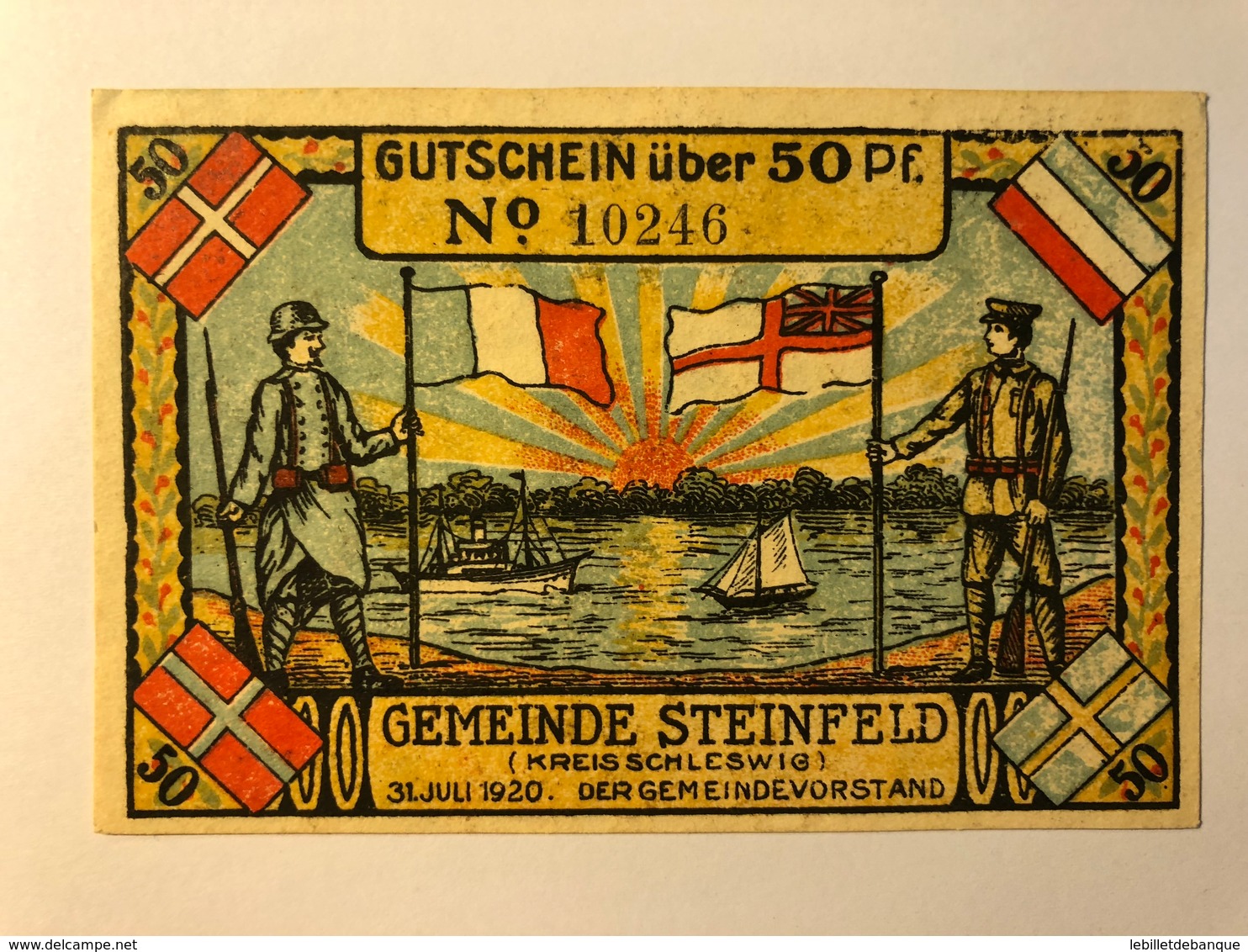 Allemagne Notgeld Steinfeld 50 Pfennig - Collections